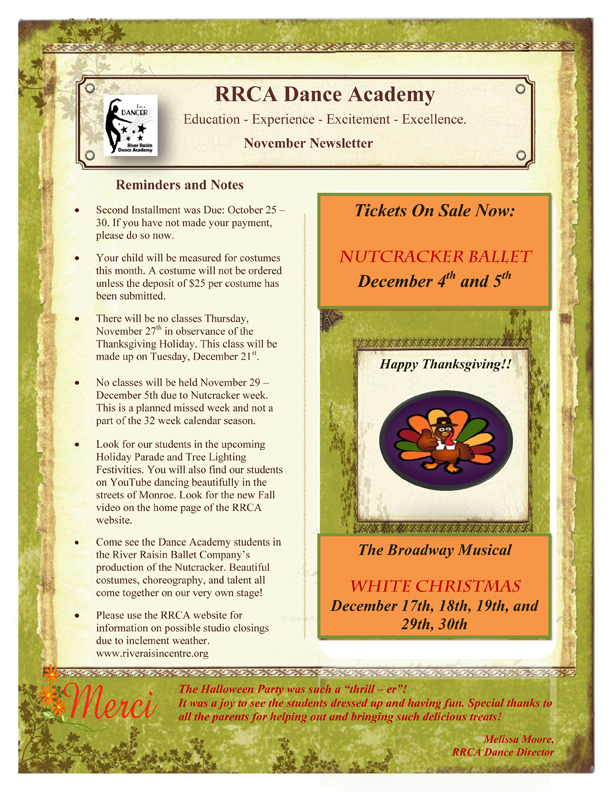 November Newsletter