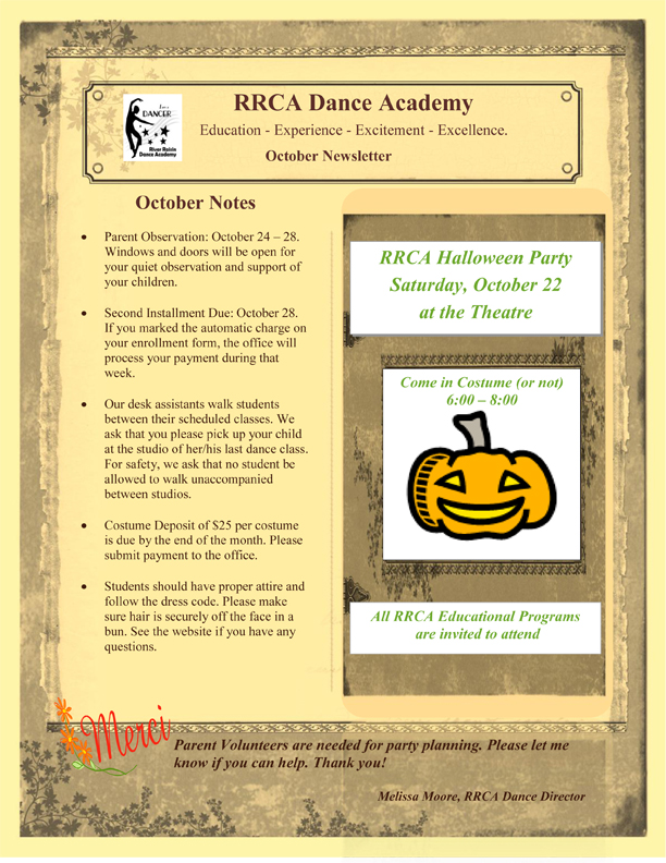 Dec. 2010 Newsletter